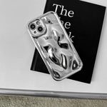 Phone Case 3D Lunar Crater Texture Soft Grip Anti-Scratch