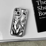 Phone Case 3D Lunar Crater Texture Soft Grip Anti-Scratch