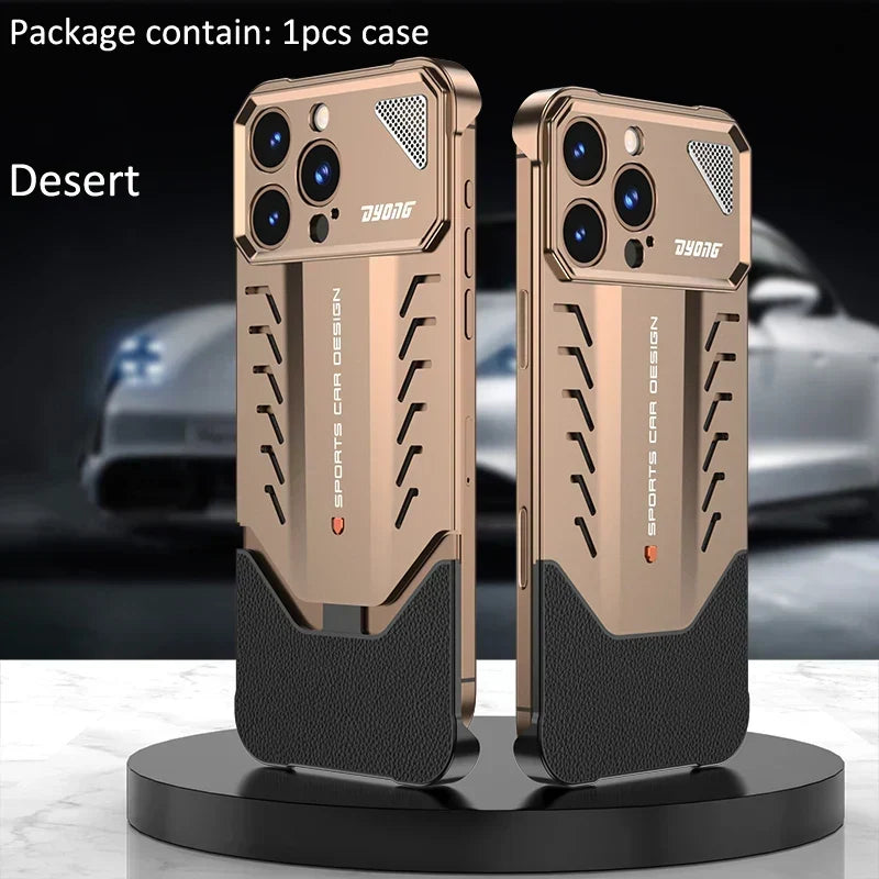 Phone Case Aluminum Alloy Drop & Scratch Protection