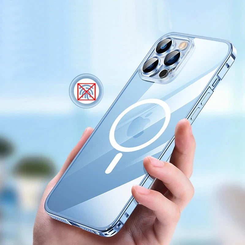 Phone Case Aluminum Alloy Magnetic Shock-Resistant