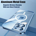 Phone Case Aluminum Alloy Magnetic Shock-Resistant