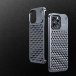 Phone Case Aluminum Alloy Ventilated Drop-Resistant