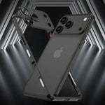 Phone Case Aluminum Frame Shockproof MagSafe Compatible