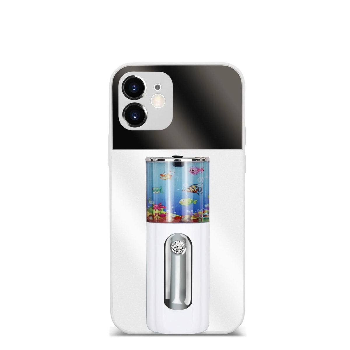Phone Case Built-In Humidifier & Makeup Mirror