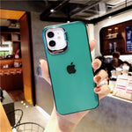 Phone Case Clear Acrylic Impact-Resistant Soft Bumper