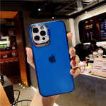 Phone Case Clear Acrylic Impact-Resistant Soft Bumper