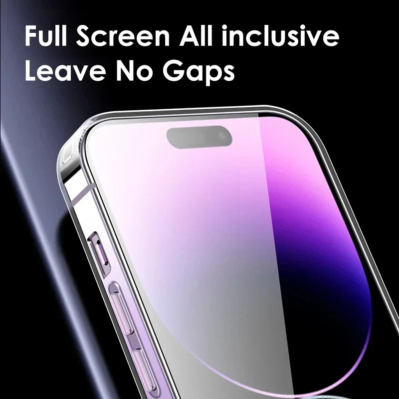 Phone Case Clear Geometric Magnetic Wireless Charging Compatible