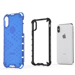Phone Case Clear Honeycomb Shockproof Protection
