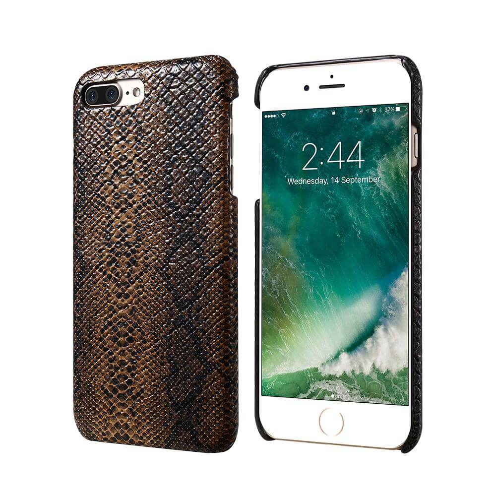 Phone Case Crocodile & Snake Pattern Slim PU Leather Dirt-Resistant