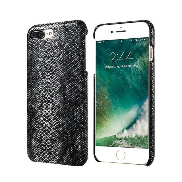 Phone Case Crocodile & Snake Pattern Slim PU Leather Dirt-Resistant