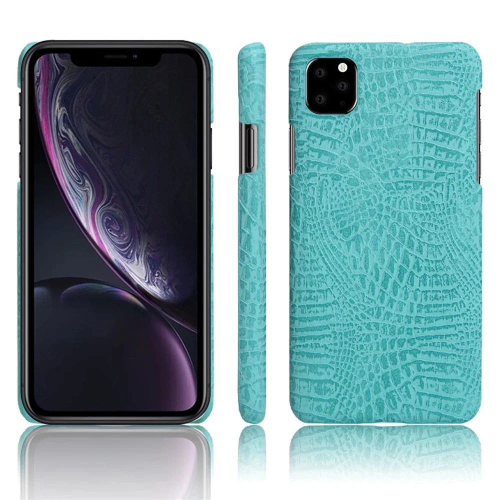 Phone Case Crocodile Texture Scratch-Resistant Slim Fit
