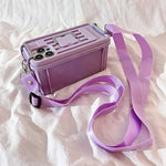 Phone Case Crossbody Silicone Detachable Lanyard Compact Storage