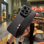 Phone Case Detachable Crossbody & Wrist Strap Water-Resistant Protection
