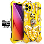 Phone Case Full Coverage Cyberpunk Design Anti-Scratch & Anti-Fingerprint
