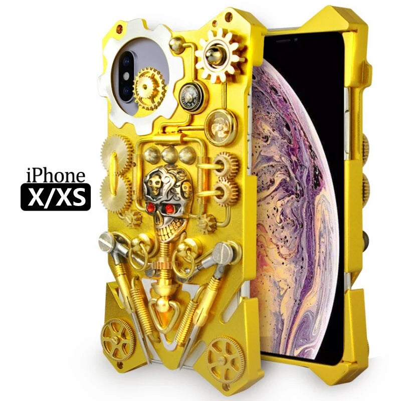Phone Case Full Coverage Cyberpunk Design Anti-Scratch & Anti-Fingerprint