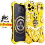 Phone Case Full Coverage Cyberpunk Design Anti-Scratch & Anti-Fingerprint