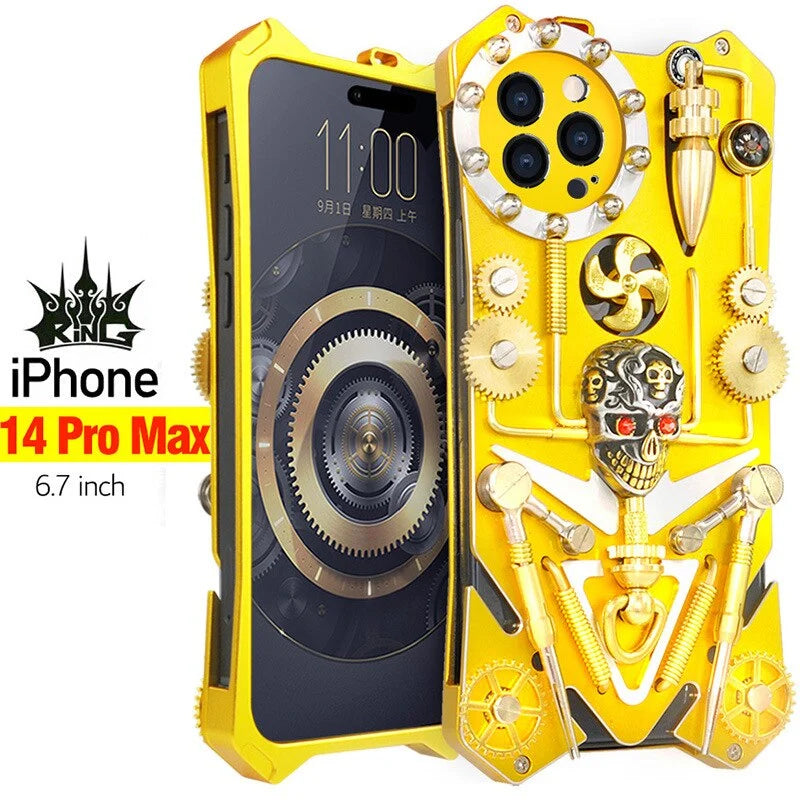 Phone Case Full Coverage Cyberpunk Design Anti-Scratch & Anti-Fingerprint