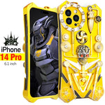 Phone Case Full Coverage Cyberpunk Design Anti-Scratch & Anti-Fingerprint