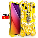 Phone Case Full Coverage Cyberpunk Design Anti-Scratch & Anti-Fingerprint
