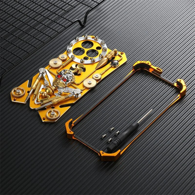 Phone Case Full Coverage Cyberpunk Design Anti-Scratch & Anti-Fingerprint