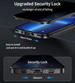 Phone Case Full-Coverage Privacy Screen Magnetic Closure