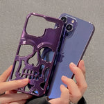 Phone Case Geometric Skull Design Scratch & Drop Protection