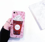 Phone Case Ice Cream Bottle Design Bling Detail