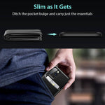 Phone Case Leather Card Pocket Shock-Resistant Protection