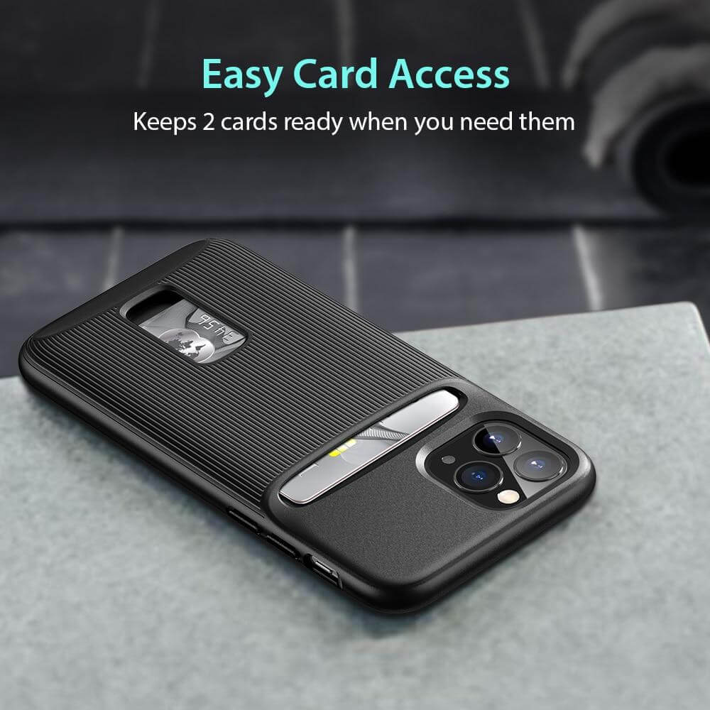 Phone Case Leather Card Pocket Shock-Resistant Protection