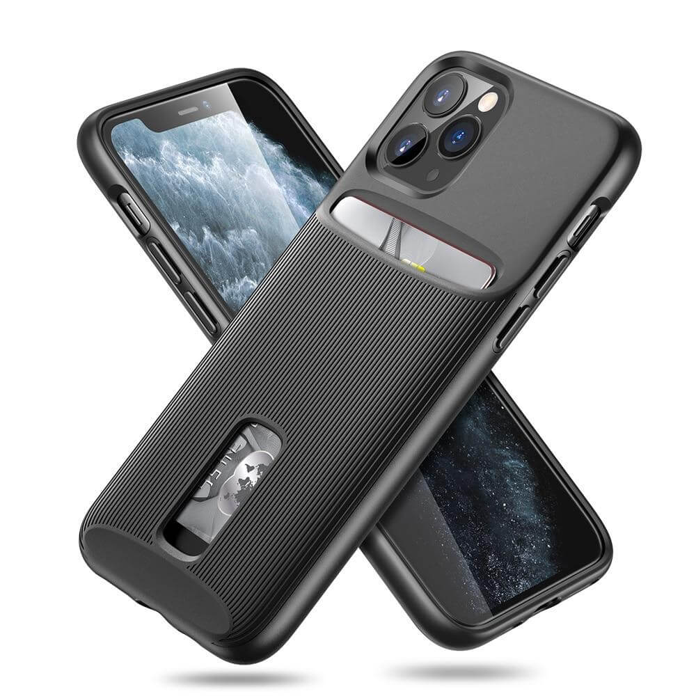 Phone Case Leather Card Pocket Shock-Resistant Protection