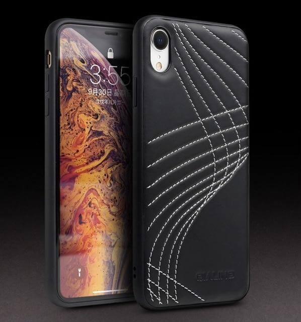 Phone Case Leather Full-Edge Protection for iPhone X Series