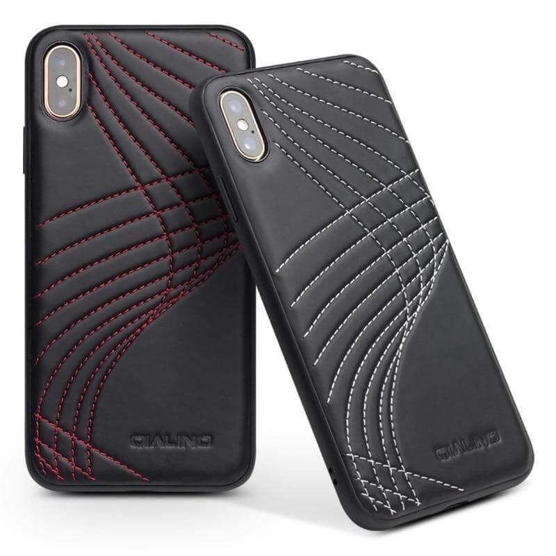 Phone Case Leather Full-Edge Protection for iPhone X Series