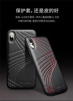 Phone Case Leather Full-Edge Protection for iPhone X Series
