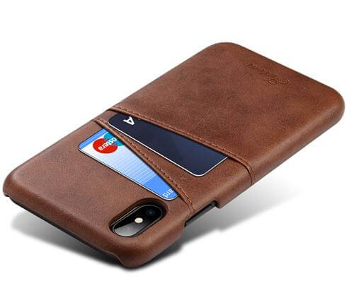 Phone Case Leather iPhone X Compatible Five Color Options
