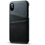 Phone Case Leather iPhone X Compatible Five Color Options