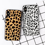 Phone Case Leopard Print Soft TPU 360-Degree Protection