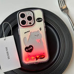 Phone Case Light-Up Puppy Design Glitter Non-Slip Grip