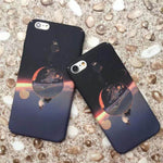 Phone Case Luminous Moon & Stars Slim Hard Shell