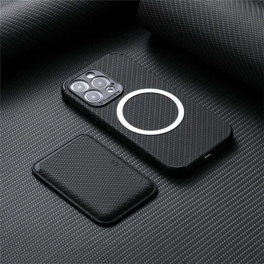 Phone Case MagSafe Compatible Built In Card Slot