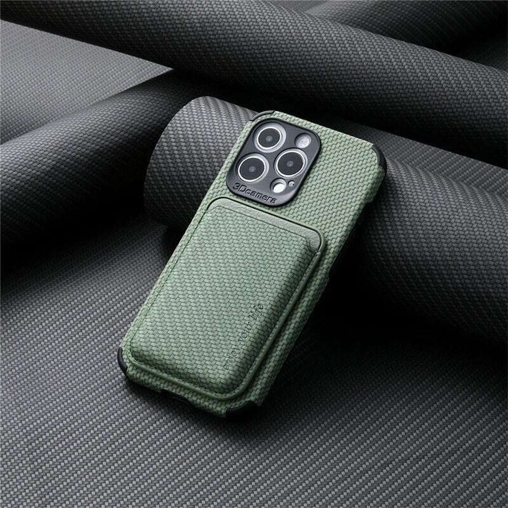 Phone Case MagSafe Compatible Built In Card Slot