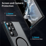 Phone Case Magnetic Accessory Compatible Shock-Absorbing Slim Design