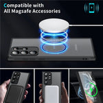 Phone Case Magnetic Accessory Compatible Shock-Absorbing Slim Design
