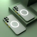 Phone Case Magnetic Accessory Compatible Shock-Absorbing Slim Design