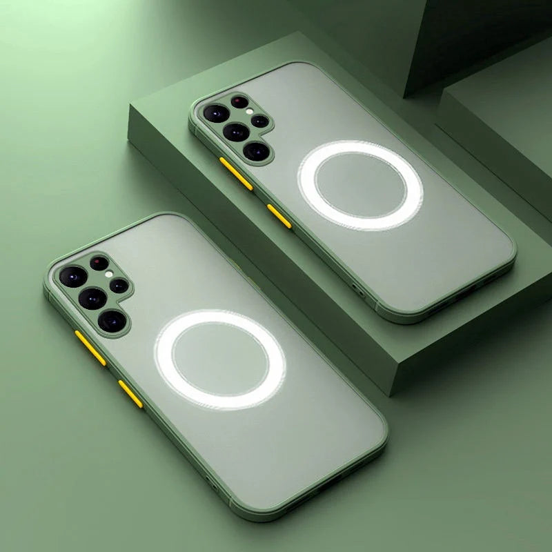 Phone Case Magnetic Accessory Compatible Shock-Absorbing Slim Design