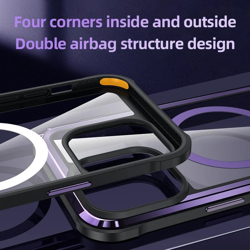 Phone Case Magnetic Wireless Charging Slim Full-Coverage Design