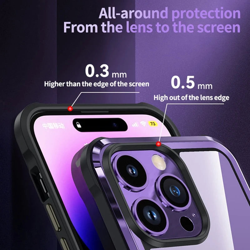 Phone Case Magnetic Wireless Charging Slim Full-Coverage Design