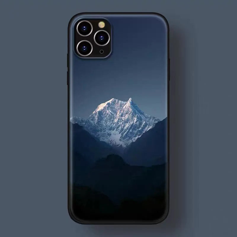 Phone Case Matte Landscape Design Lightweight เครดิตฟรี