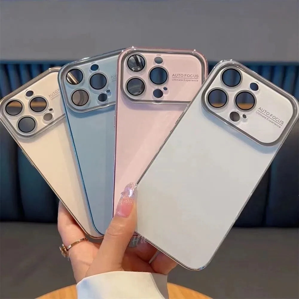 Phone Case Matte Shock-Resistant Raised Camera Protection