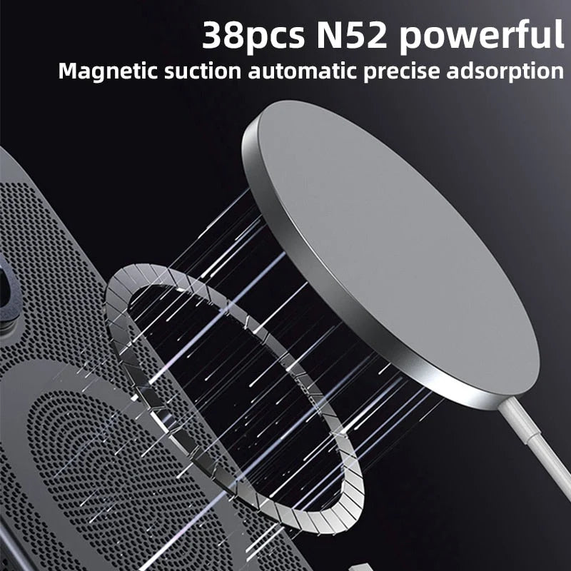 Phone Case Mesh Design MagSafe Wireless Charging Scratch-Resistant