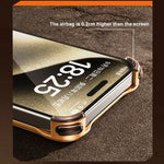 Phone Case Metal Bumper Frameless Drop Protection